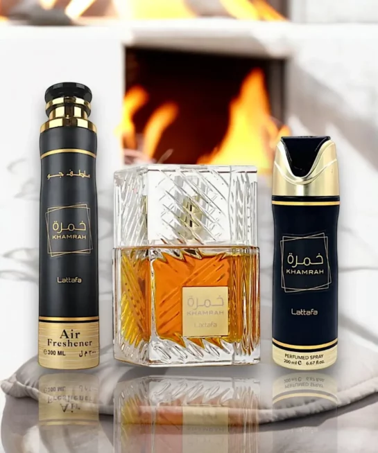 Lattafa khamrah coffret mh cosmetics boutique parfums